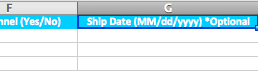 Skubana - Optional Shipment Date Skubana - Optional Shipment Date