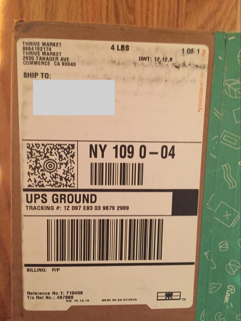 Unboxing: Thrive Market