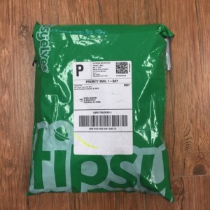 Unboxing Tipsy elves packaging