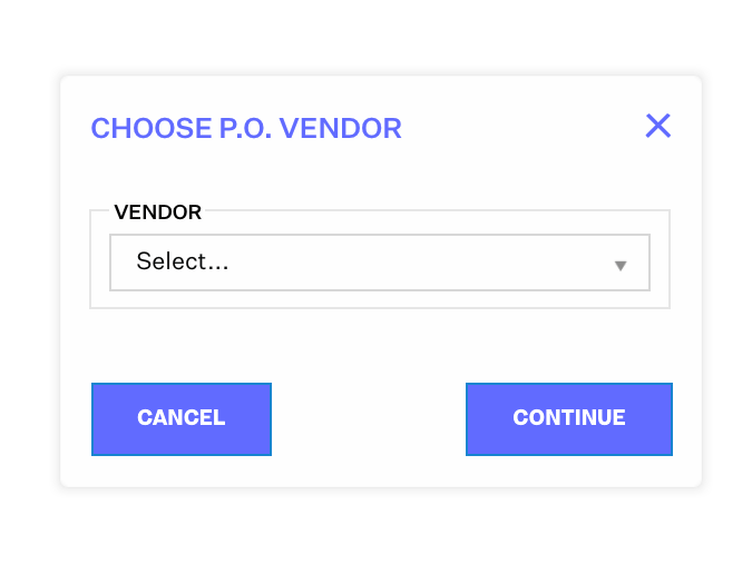 Manual POs